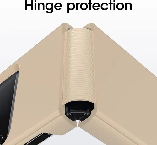 Miniatura 3 de OtterBox Symmetry Flex Series - Funda para Samsung Z FLIP4, diseño de Don't Even CHAI (marrón)