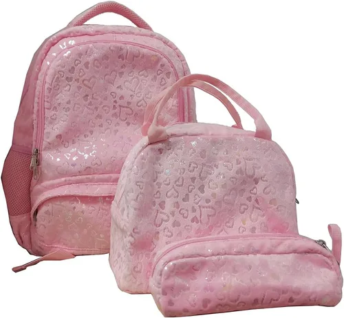 Miniatura 58 de Juego de mochila para niñas y adolescentes, mochila escolar para niños con bolsa para el almuerzo, estuche para lápices, mochilas escolares