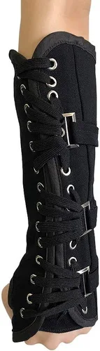 Miniatura 3 de MJ Michael - Guante sin dedos clásico BAD Jam Punk Armbrace de algodón, vendajes con hebillas, guante negro, Negro