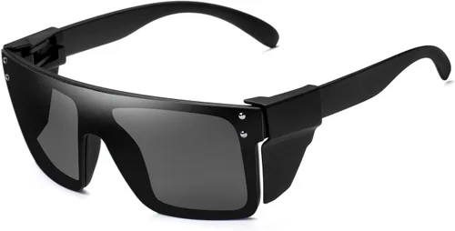 Gafas de sol polarizadas para hombres y mujeres, resistencia al impacto, Z87.1safety UV400, protección ligera para trabajadores