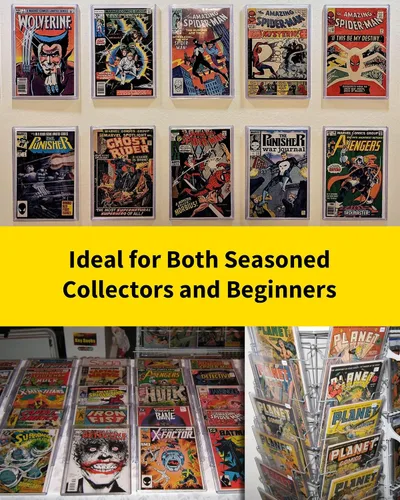 Miniatura 6 de Top Loaders para Cómics - Funda Protectora Rígida, Soporte Top Loader para Cómics de Silver Age y Current Comics, Paquete de 10