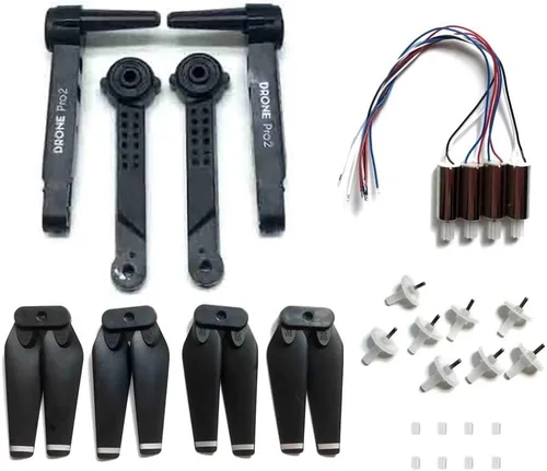Miniatura 8 de Quadcopter Accessories Propeller Blade Guard Arm Motor Engine Gear Suitable For E99 Pro2 FPV Control Drone Kit(Blue)