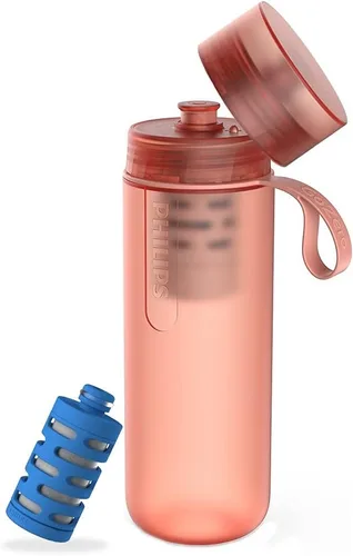 Miniatura 16 de PHILIPS Water GoZero - Botella de agua activa sin BPA con filtro de agua de río/lago/manantial para senderismo, campamento y fitness, filtro de agua