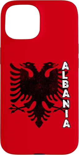 Miniatura 6 de Funda para iPhone 13 Pro Albania Bandera de Albania Double Eagle Flamuri Shqiperia