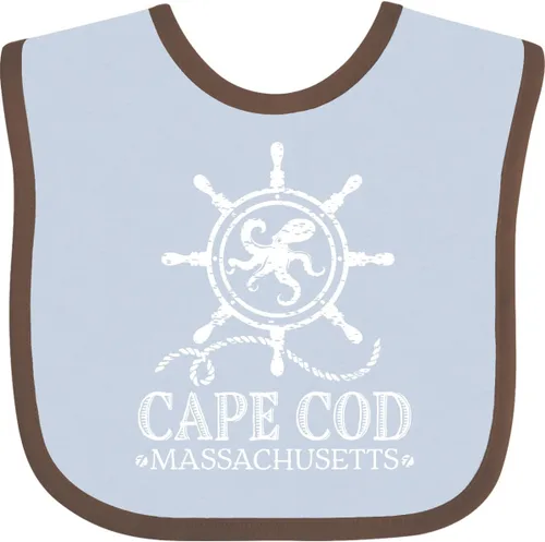 Miniatura 15 de inktastic Cape Cod Massachusetts - Babero náutico para bebé