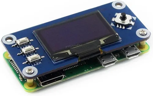 Miniatura 3 de 1.3inch 128x64 OLED pantalla HAT para Raspberry Pi 4 3 Jetson Nano SPI/I2C interfaz con controlador incorporado @ XYGStudy