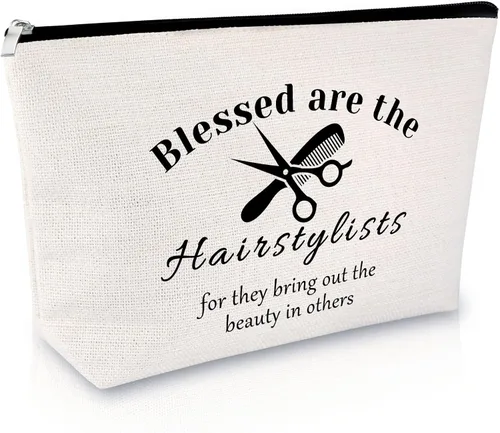 Miniatura 8 de Bolsa de maquillaje para mujer, regalo de agradecimiento para peluquería, bolsa de cosméticos, regalo para estilista, regalo de Navidad, bolsa
