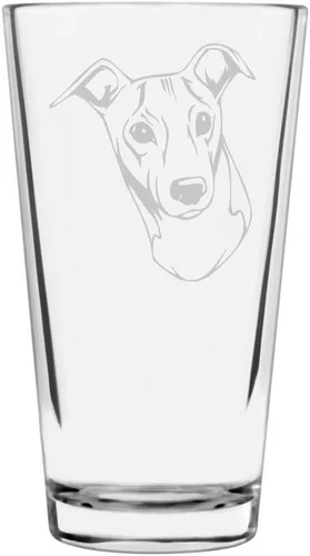 Miniatura 351 de Perro de Presa Canario - Vaso de pinta personalizado con temática de perro grabado multiusos, 16 onzas