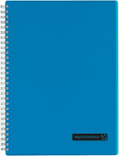 Miniatura 5 de Maruman Septcouleur - Cuaderno rayado - A5, 5.83 x 8.27 pulgadas, 80 hojas/160 páginas, diario de papel rayado universitario de 0.276 in, espiral