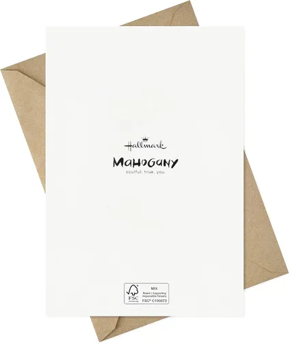 Miniatura 7 de Hallmark Surtido de tarjetas de caoba Thinking of You, Support, Get Well (16 tarjetas con sobres)
