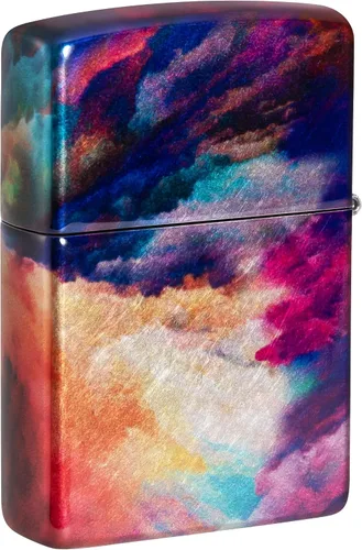 Miniatura 7 de Zippo Encendedor de bolsillo cromado con diseño Tie Dye 540