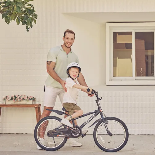 Miniatura 9 de ACEGER Bicicleta para niños de 2 a 10 años, estilo BMX, para niños y niñas de 2 a 10 años, bicicleta para niños de 12, 14 y 16 pulgadas, con ruedas