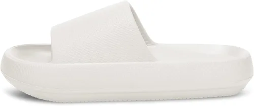 Miniatura 2 de welltree Sandalias antideslizantes para mujeres y hombres, sandalias antideslizantes para baño y ducha, suela gruesa suave para interiores