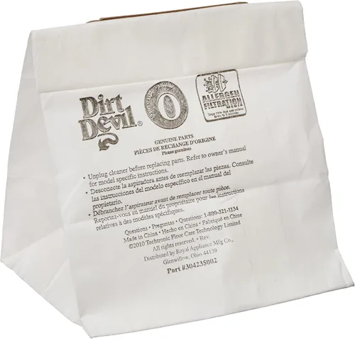 Miniatura 2 de Royal Dirt Devil AD10030 - Bolsa de papel, tipo O Sd30040, alérgenos (paquete de 3)