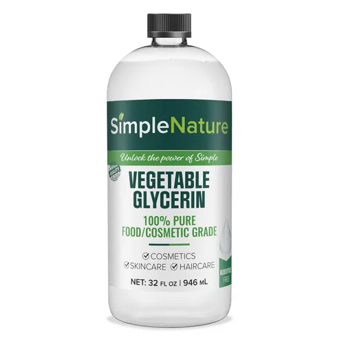 Miniatura 10 de SimpleNature Glicerina vegetal 100% pura – 4 galones – Natural puro grado alimenticio y cosmético para cuidado de la piel, cuidado del cabello