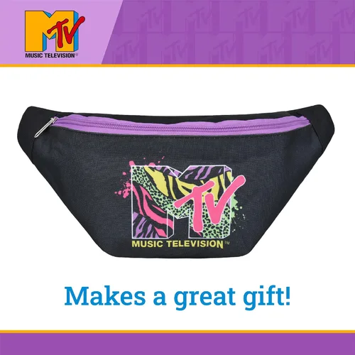 Miniatura 6 de MTV Logo Fanny Pack, Crossbody Waist Belt Bag