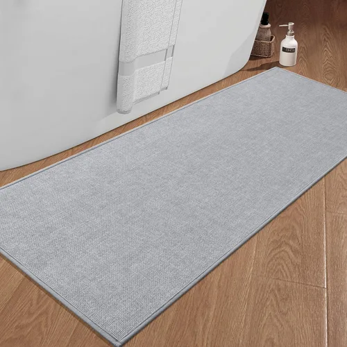 Miniatura 22 de chakme Alfombras de Baño 24x17, Alfombra de Baño Ultra Delgada Antideslizante Pequeña de Secado Rápido Absorbente para Piso de Baño