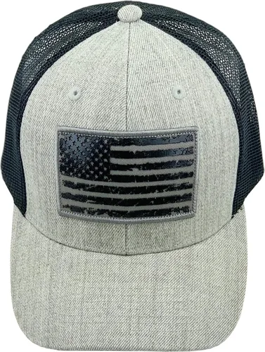 Miniatura 205 de KBETHOS Tactical Operator Collection USA Fishing Mesh Ballcap Flag Patch America Outdoors Trucker Baseball Cap
