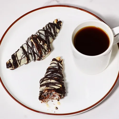 Miniatura 5 de Pasteles Sin Azúcar Cruasán de Chocolate Pan Babka de Chocolate Pastelería de Desayuno Sin Lácteos y Nueces Sin Conservantes Únicos