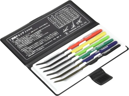 Miniatura 2 de TSUBOSAN Japón - Juego de 6 limas verificadoras de dureza HRC40-HRC65