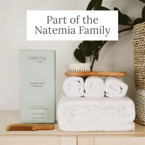 Miniatura 9 de Natemia Manta de muselina para bebé, ultra suave, transpirable, para niñas y niños, esenciales para recién nacidos, funda multiusos para cochecito