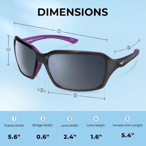 Miniatura 6 de KastKing Atlanta - Anteojos de sol deportivos polarizados para hombres y mujeres, ideales para conducir pesca, ciclismo y correr, protección UV