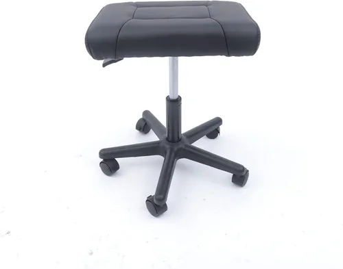 Taburete de pie debajo del escritorio, reposapiés debajo del escritorio para uso en la oficina, reposapiés ajustable, taburete de oficina con