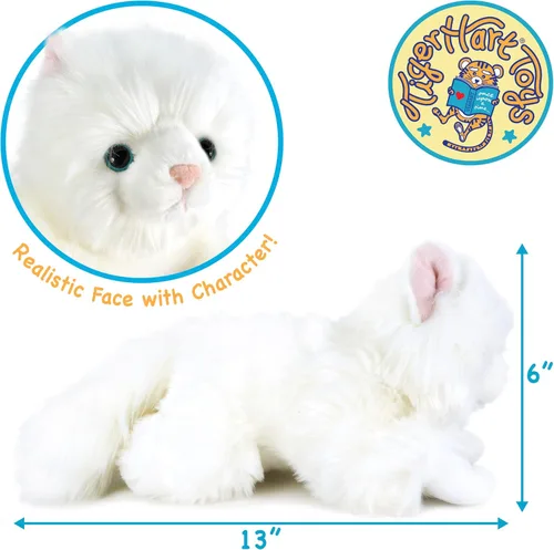 Miniatura 3 de TigerHart Puff The Persian Cat - Peluche de 13 pulgadas
