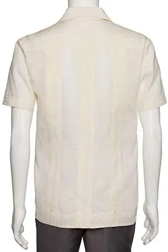 Miniatura 3 de Gentlemens Collection Camisa Guayabera para hombre bordada