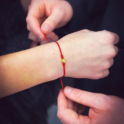 Miniatura 20 de Regalos para el día de la madre para mamá, hilo rojo, para madre e hija, juego de 2 pulseras de corazón a juego para mamá y yo, pulsera roja