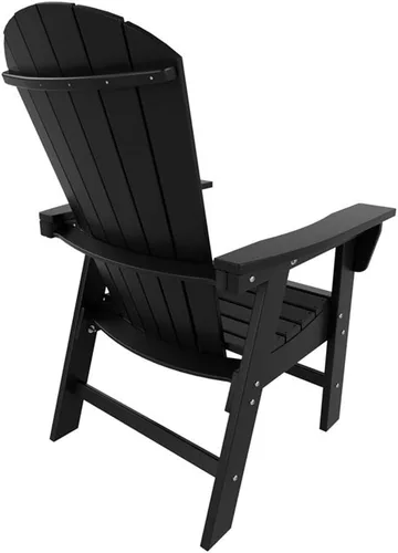 Miniatura 5 de Costaelm Sillas de césped, sillas de porche delantero, HDPE balcón, piscina, silla Adirondack, moderna silla de patio al aire libre, salón de resina