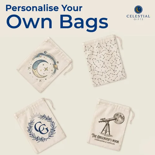 Miniatura 8 de Celestial Gifts Bolsas de muselina con cordón, 25 piezas, 3 x 4 pulgadas, 100% algodón, bolsas reutilizables para joyas, té, especias, regalos 3x4