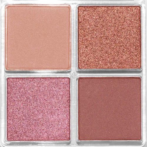 Miniatura 2 de Palladio Cuartetos de Sombras de Ojos, Mate Aterciopelado Pigmentado Difuminable, Acabados Metálicos y Brillantes, Fórmula Cremosa, Paleta de Gossip