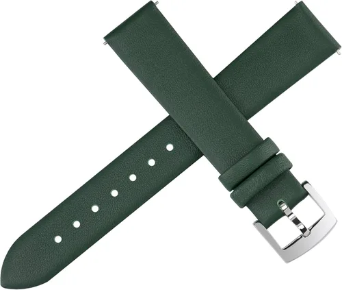 Miniatura 2 de Correas de reloj de cuero de liberación rápida, elegante y ultra suave, correa de reloj de cuero de grano superior para mujeres y hombres, elección