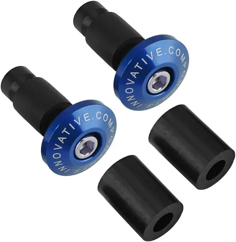 Miniatura 12 de Tapón de agarre para manillar, 0.866 in, 7/8 pulgadas, tapas deslizantes para manillar de motocicleta, para carreras ATV Offroad (dorado)