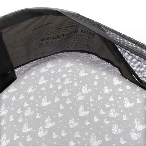 Miniatura 5 de Sábanas ajustadas de cuna, compatibles con Munchkin Brica Fold N' Go, 2 unidades, 100% algodón de punto jersey, transpirables y súper suaves, Gris