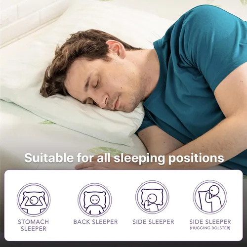 Miniatura 5 de NapQueen Individual, colchón de espuma viscoelástica de 6 pulgadas con té verde Anula, cama en caja, certificado CertiPUR-US
