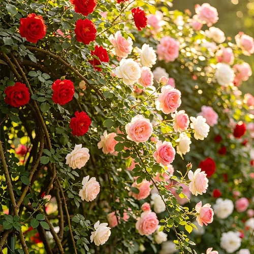 Miniatura 4 de Más de 120 semillas de rosas de colores para plantar, semillas de plantas tradicionales no transgénicas, atraen abejas y mariposas