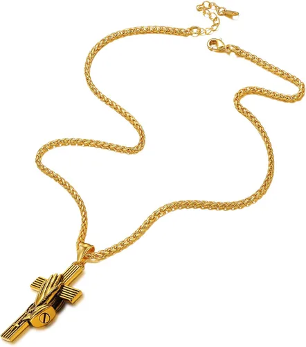 Miniatura 18 de Richsteel Collar de urna para cenizas, joyería de cremación, colgante de recuerdo conmemorativo con cadena