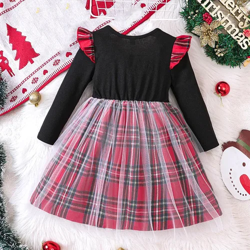 Miniatura 5 de Vestido de Navidad para niñas de 3 a 8 años