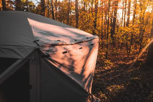 Miniatura 2 de Gazelle Tents™, Paquete de 3 paneles de viento para glorieta, paneles de viento portátiles para glorieta, paneles de privacidad, impermeables, arena