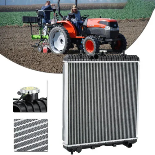 Miniatura 38 de OE # 6C040-58522 Reemplazo del radiador de aluminio para Kubota Tractor B1700 B2100 B2400 6C040-58520 H6C00-58500, radiador de tractor