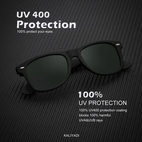 Miniatura 4 de Lentes de sol polarizados para hombres y mujeres acabado mate lentes espejados de color bloqueo UV al 100 paquete de 3