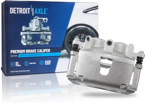 Miniatura 106 de Detroit Axle - 4 pinzas de freno para Honda Element 2003-2011 Pinzas de freno de disco con soportes 2004 2005 2006 2007 2008 2009 2010 reemplazo