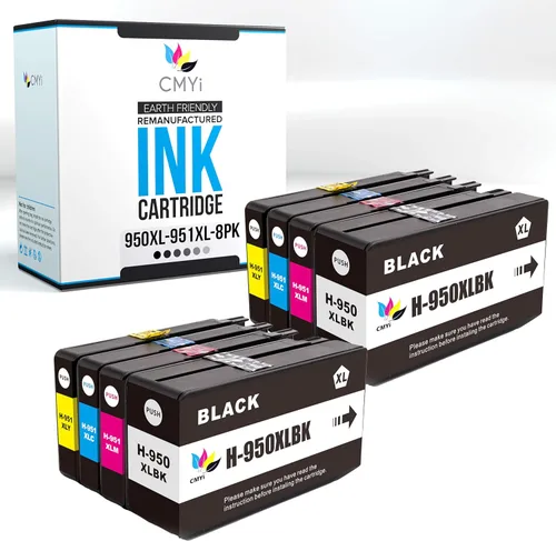 Miniatura 15 de 950XL - Cartucho de tinta de repuesto negro para HP Officejet Pro 251dw, 276dw MFP, 8100 - N811a, 8600, 8600 Plus, 8600 Premium, 8610, 8615, 8616