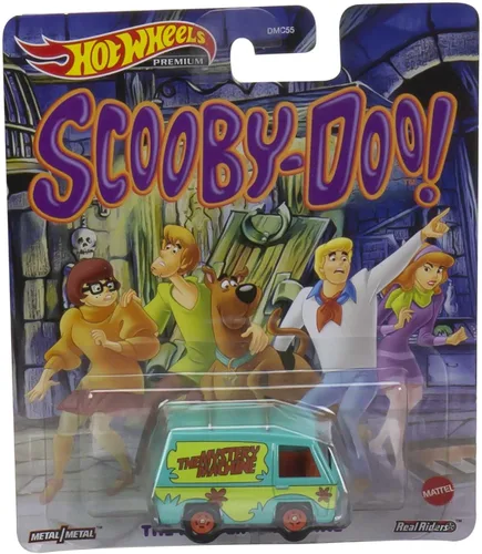 Miniatura 4 de Hot Wheels Scooby Doo DieCast Caja Mistery Machine - Escala 1:25.2 in HCP18 - Multicolor