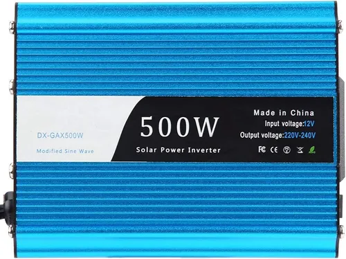 Miniatura 6 de 500W DC 12V a AC 220V-240V pico 600W convertidor de coche adaptador USB dual