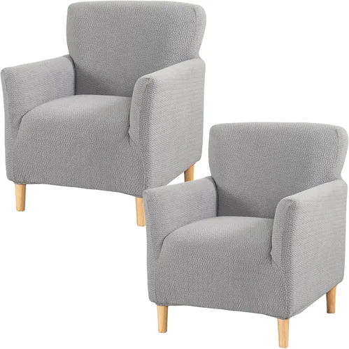 Miniatura 56 de HAOYONG - Funda elástica de terciopelo para silla de banquete, fundas para sillas de 1 pieza, fundas para sillones de sofá, funda suave para sillón