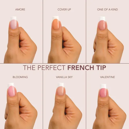 Miniatura 6 de Kiara Sky Uñas profesionales *NEW* Cover Gelly Tip Case Soft Gel extensiones de uñas (almendra mediana - Amore)