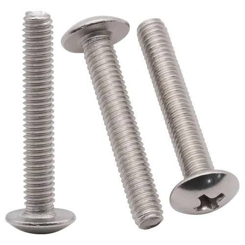 Miniatura 11 de Tornillos Phillips de cabeza de truss de 1/4-20 x 1 (paquete de 25) para pomo de cajón de gabinete, acero inoxidable 304 (18-8), pernos de cabeza